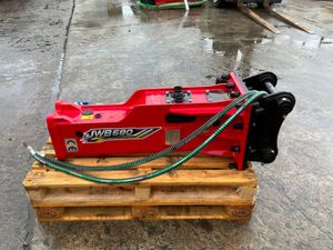 Unused JWB 680 hammer / breaker.....45mm pins..... - Image 4