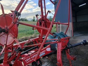 2010 Lely Lotus 770 Stabilo Tedder – 7.7m, 6 Rotor - Image 4