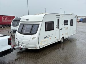 Lunar 4 Berth Rear Island Bed Caravan For Sale - Image 2