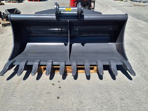 20t 80mm pins Ditching Buckets With Teeth - Image 2