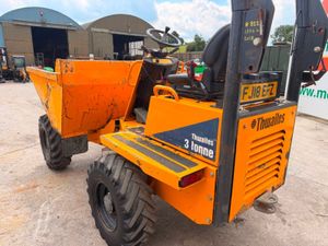 2018 THWAITES 3 TON DUMPER ...1,376 hours....822 - Image 4