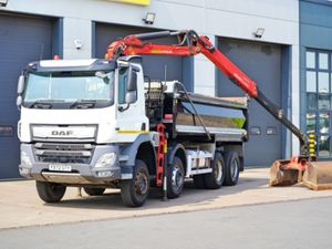 2022 DAF CF 450 8X4 TIPPER GRAB - Image 3