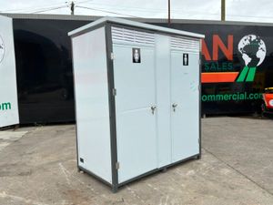 UNUSED DOUBLE TOILET CONTAINER CABIN....817m. - Image 3