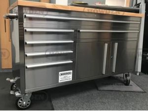 Stainless Steel 60" Tool Chest Rolling Workbench C - Image 2