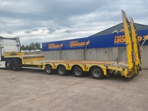 2015 Faymonville 4 Axle Step Frame Low Loader - Image 2