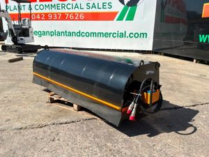 Unused 72" Skid steer road sweeper / collector box - Image 2