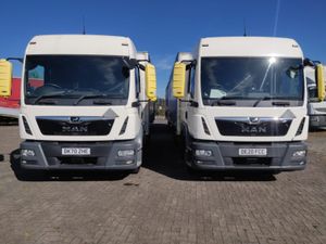 2020 MAN TGL 12-220, with 19ft draw bar trailer - Image 2