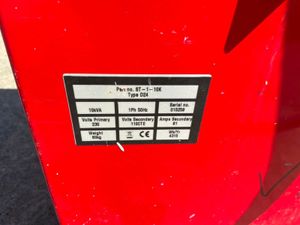 10kva site transformer 240v / 110v................ - Image 4