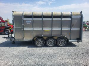 Ifor Williams 14ft Tri Axle Cattle Trailer - Image 2