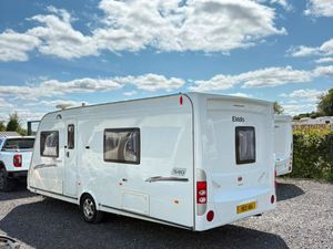 Elddis Avante 4 Berth Fixed Bed Rear Washroom - Image 4