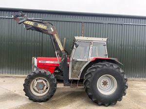1993 Massey Ferguson 390 with Loader - Image 2