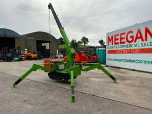 Asaka Self propelled rubber tracked spider crane.. - Image 3