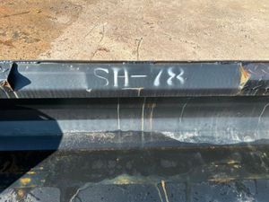 Unused 78" Skid steer / Bobcat front loader bucket - Image 2