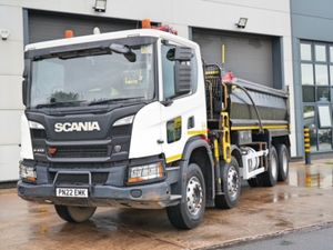2022 SCANIA P410-XT 8X4 TIPPER GRAB - Image 3