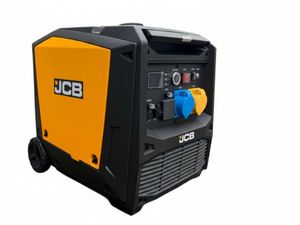 BRAND NEW JCB 7600W PETROL INVERTER GENERATOR - Image 2