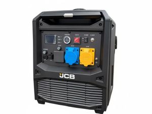 BRAND NEW JCB 7600W PETROL INVERTER GENERATOR - Image 4