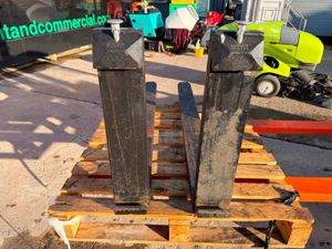 60" Heavy Duty Forklift Fork Extensions  5ft Long - Image 3