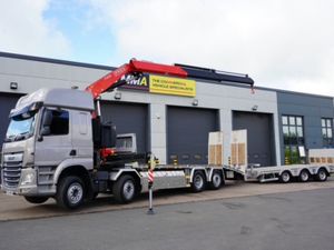 2024 DAF CF480 8X2 BEAVERTAIL, CRANE & TRAILER - Image 3