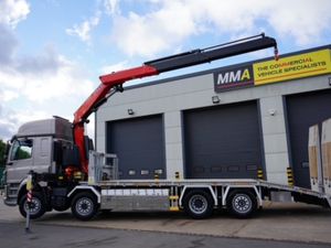 2024 DAF CF480 8X2 BEAVERTAIL, CRANE & TRAILER - Image 4