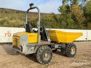 2013 Wacker Neuson 3001 3 ton 4x4 Swivel Dumper - Image 3