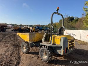 2015 Wacker Neuson 3001 3 ton 4x4 Swivel Dumper - Image 2
