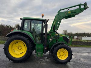 2016 John Deere 6-115M with Loader - Image 4