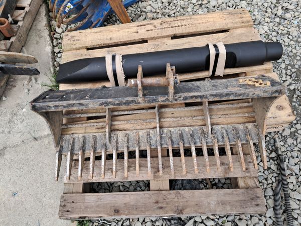 Lawn rake to suit e10 bobcat for sale in Wexford for €550 on DoneDeal