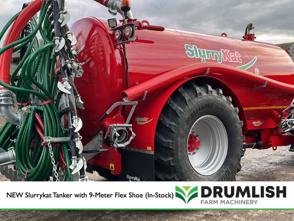 New 2,500 Gallon Slurrykat Tanker with Flex Shoe - Main image