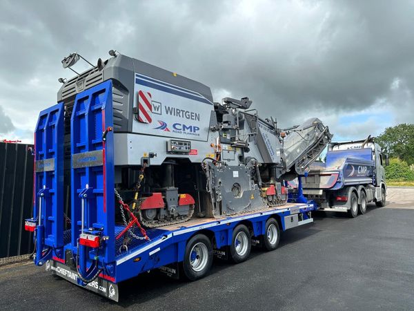 Chieftain 3 axle commercial drawbar low loader - Main image