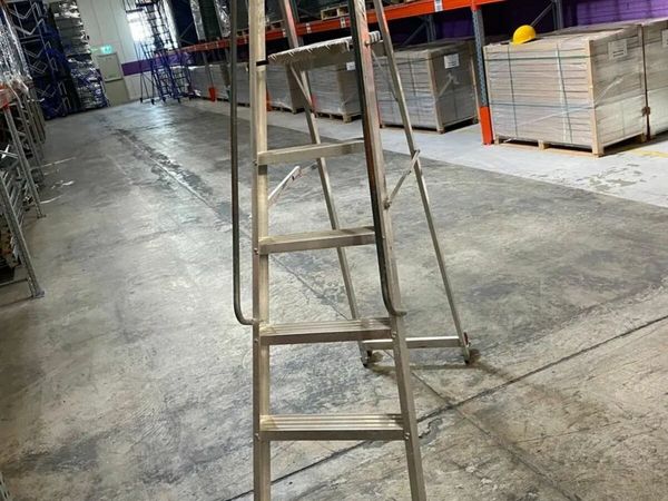Aluminium Ladders on Castors for sale in Dublin for €100 on DoneDeal
