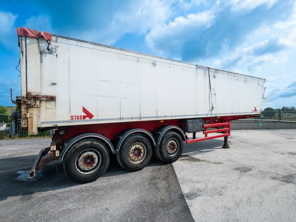Bulk Alloy Tipping Trailer - Main image