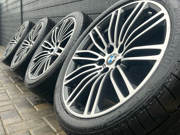 19” GENUINE BMW 5 SERIES ALLOY WHEELS & TYRES for sale in Co. Donegal ...