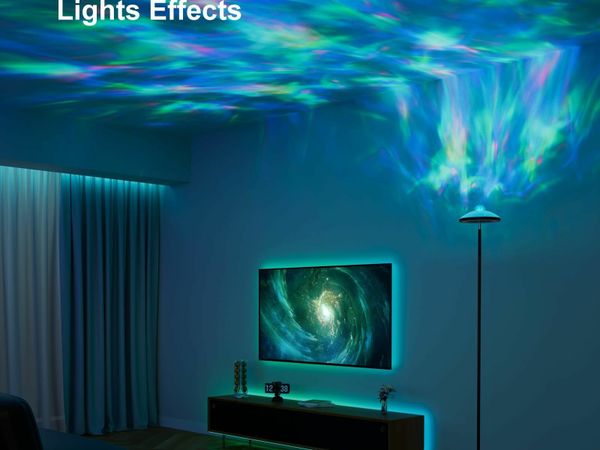 Uplighter Floor Lamp with Aurora Projector for sale in Co. Dublin for € ...