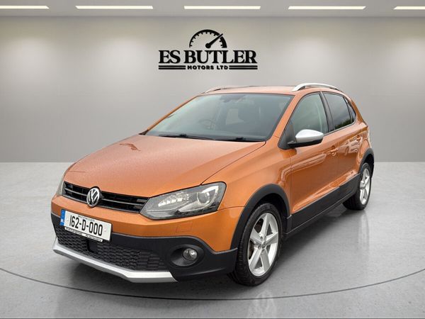 Volkswagen Polo Hatchback, Petrol, 2016, Orange
