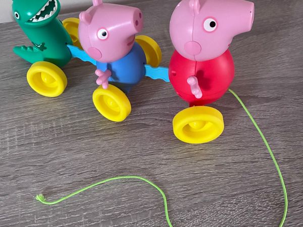 Peppa pig pull along toy for sale in Co. Cork for €5 on DoneDeal