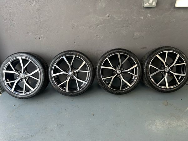 18” VOLKSWAGEN GOLF ESTORIL ALLOY WHEELS & TYRES for sale in Donegal ...