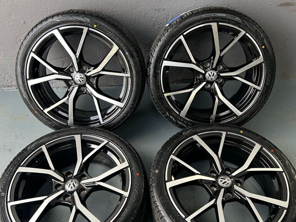 18” VOLKSWAGEN GOLF ESTORIL ALLOY WHEELS & TYRES for sale in Donegal ...
