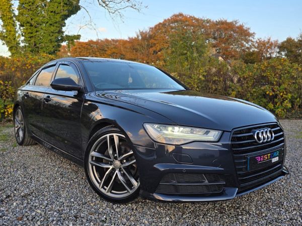 Audi A6 Saloon, Diesel, 2017, Blue