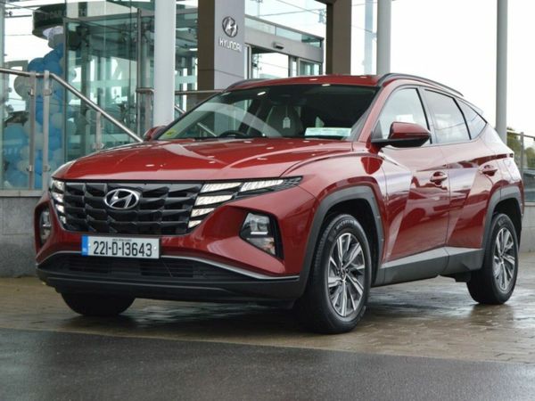 Hyundai Tucson SUV, Petrol Hybrid, 2022, Red