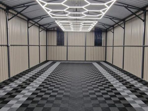 Flooring for Garage Shed Showroom Shop Gym Tiles - Main image