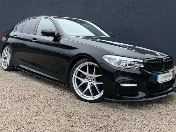 BMW 5-Series Saloon, Diesel, 2017, Black