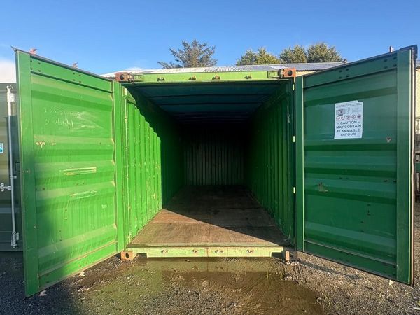 20FT OPEN TOP Shipping Container for sale in Donegal for €2,600 on DoneDeal