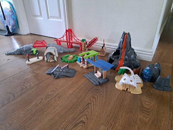 Wooden train tracks - Main image