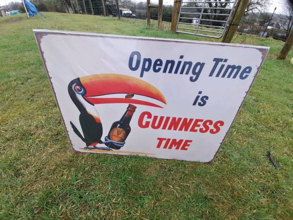 Guinness Large Metal Signs for sale in Louth for €60 on DoneDeal
