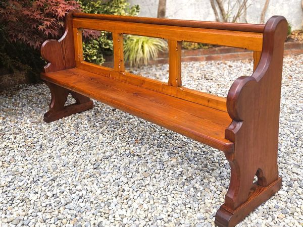 Large 6 ft. Vintage Pine Church Pew for sale in Limerick for €295 on ...