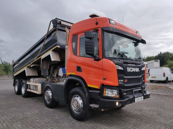 2019 Scania P410 XT 8X4 Tipper with Thompson Body - Main image