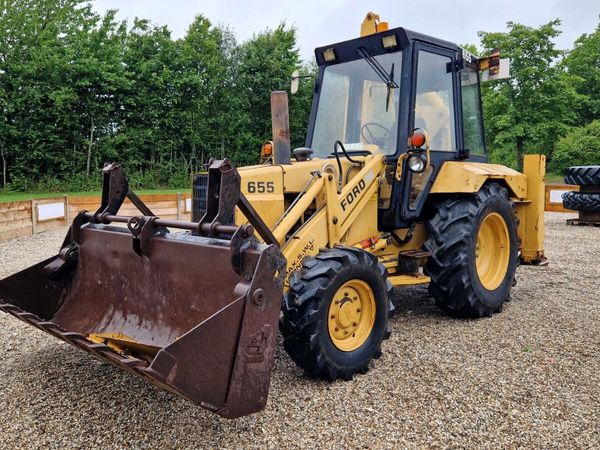 FORD 655 4wd, FRONT QH - Main image
