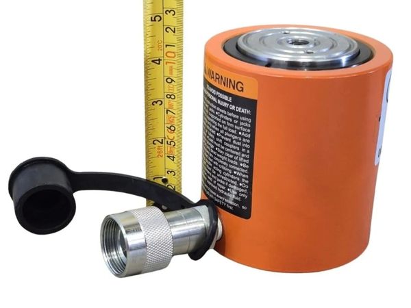 Solid Hydraulic Ram with 62MM Stroke 30-tonne - Main image