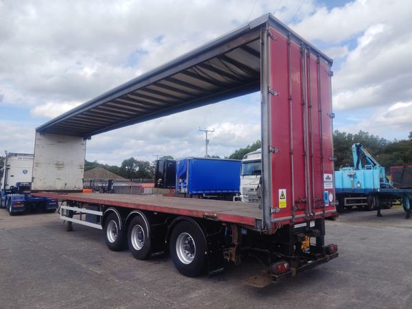 2016 Curtainsider trailer Moffet brackets - Main image
