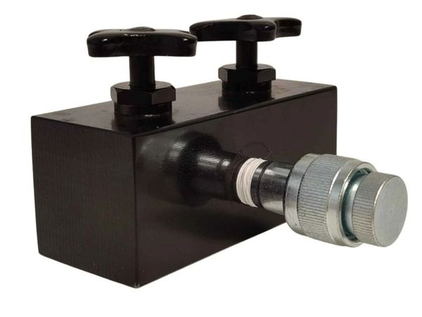 Hydraulic Control Block Comes with 2 Screw Valves - Main image